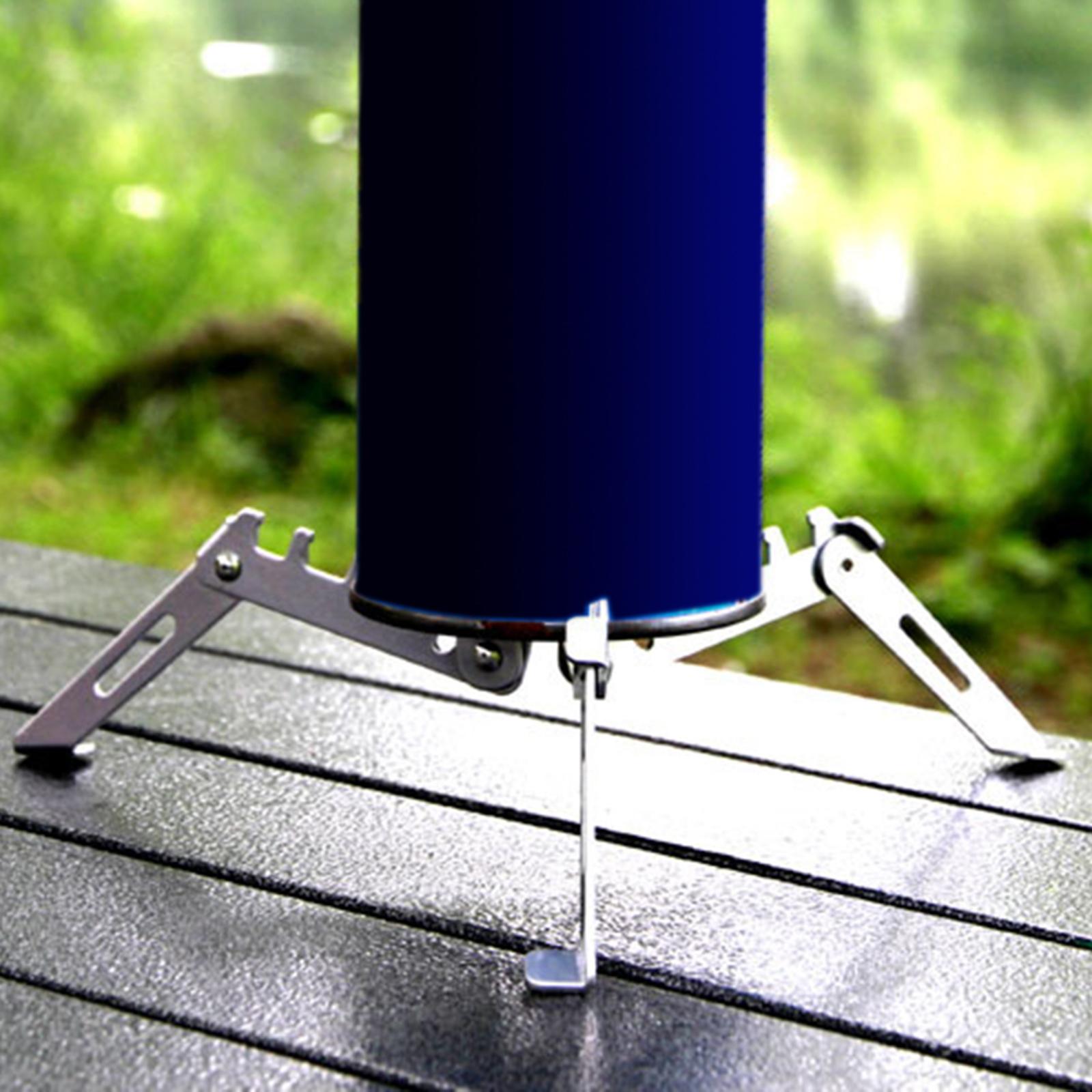 Camping Cooking Canister - Tragbare Camping Kanister Rack Stativ Outdoor