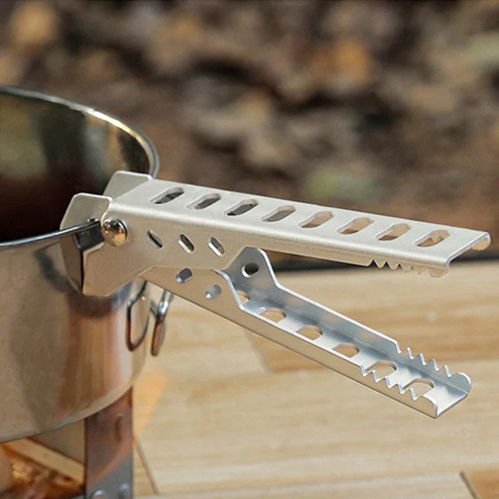 Camping Cooking Pot Stainless Steel - Aluminium Anti-hot Legierung Clip Schüssel Greifer