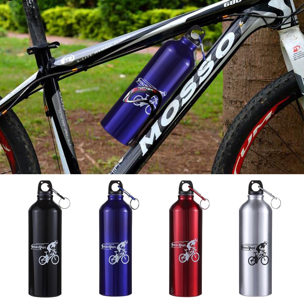 Camping Cooking Pot Stainless Steel - 750 ml auslaufsichere Camping- und Fahrrad-Wasserflaschen,