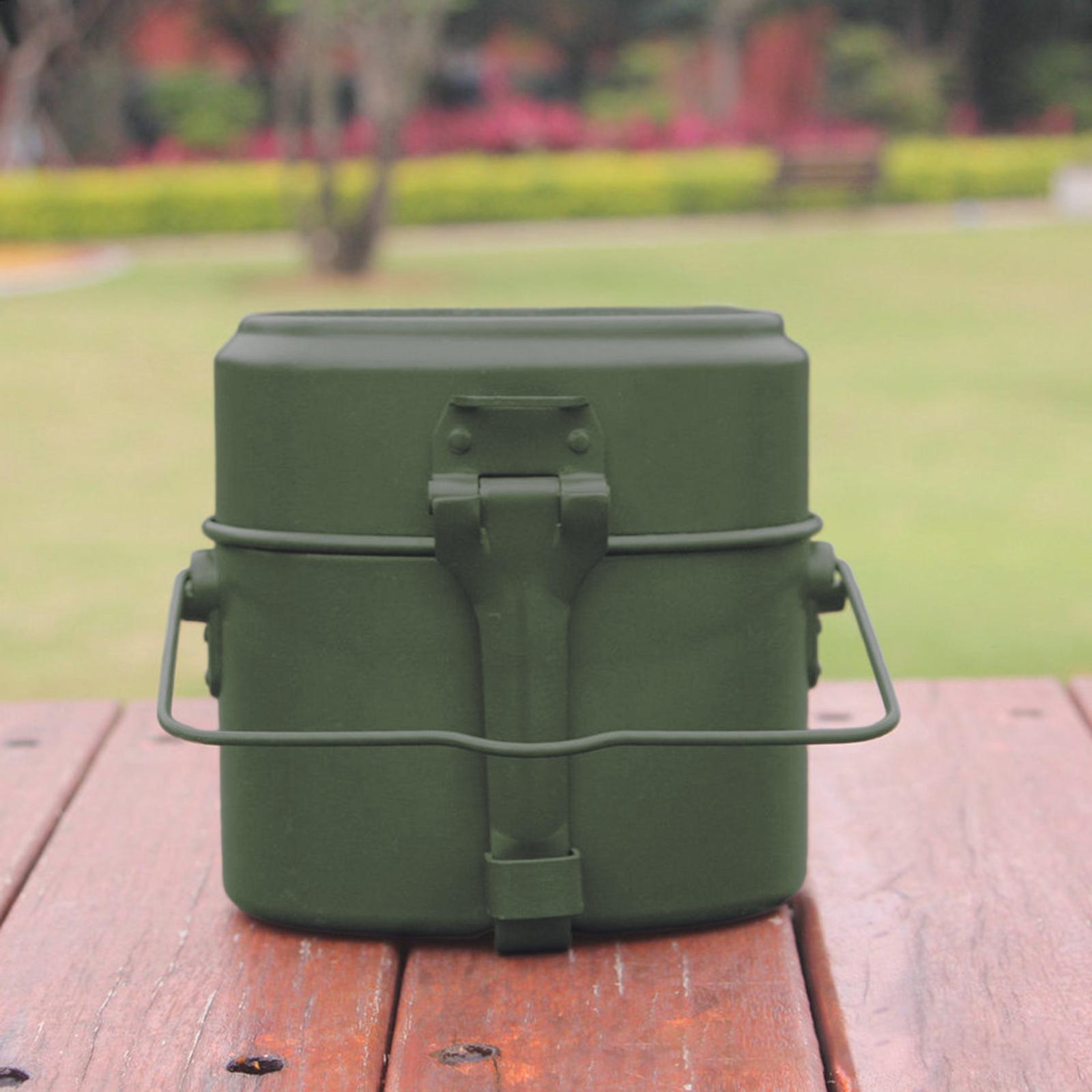 3-teiliges Set Lunchbox, Alumi – Camping Cooking Box Set Bewertung und Preis