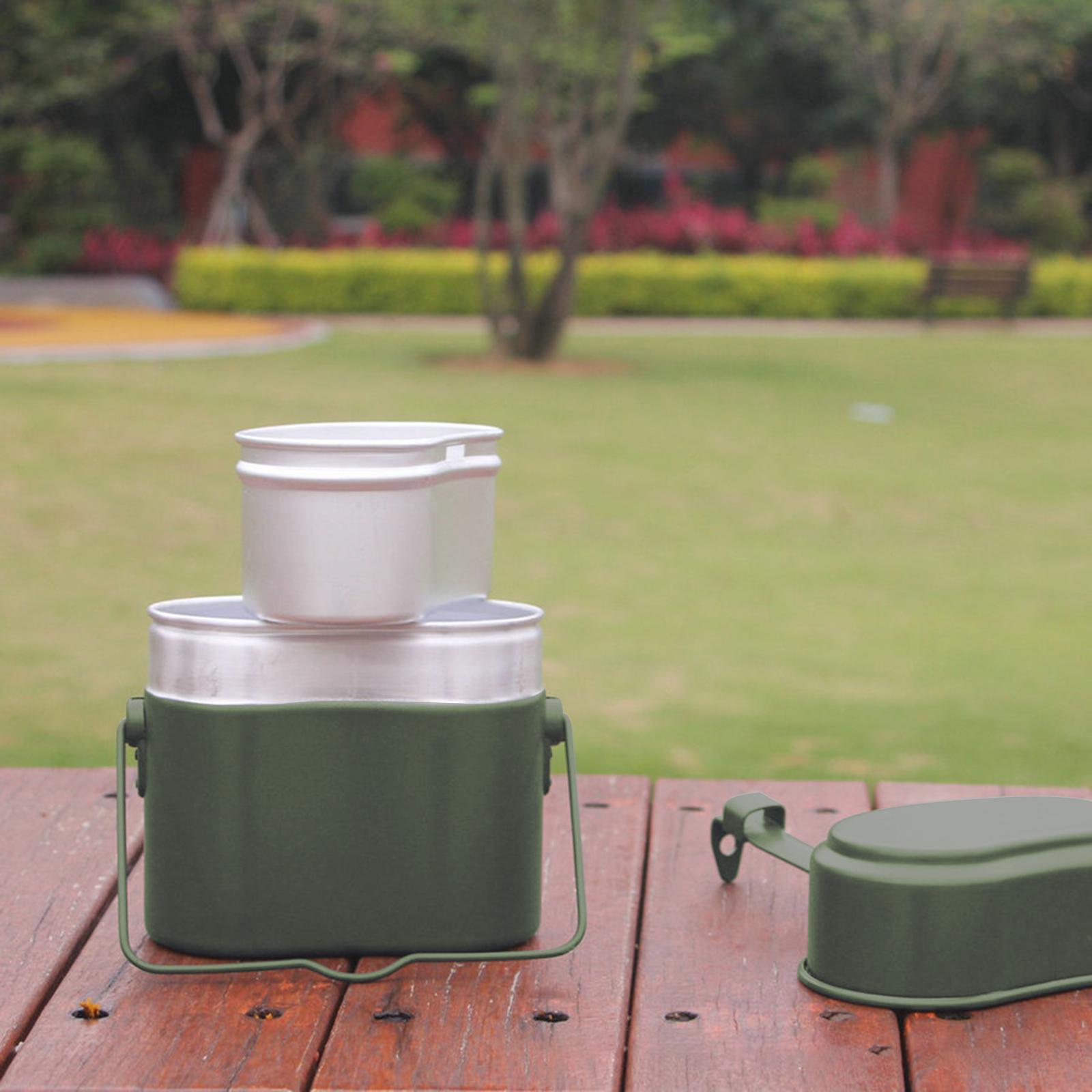 3-teiliges Set Lunchbox, Alumi – Camping Cooking Box Set Bewertung und Preis