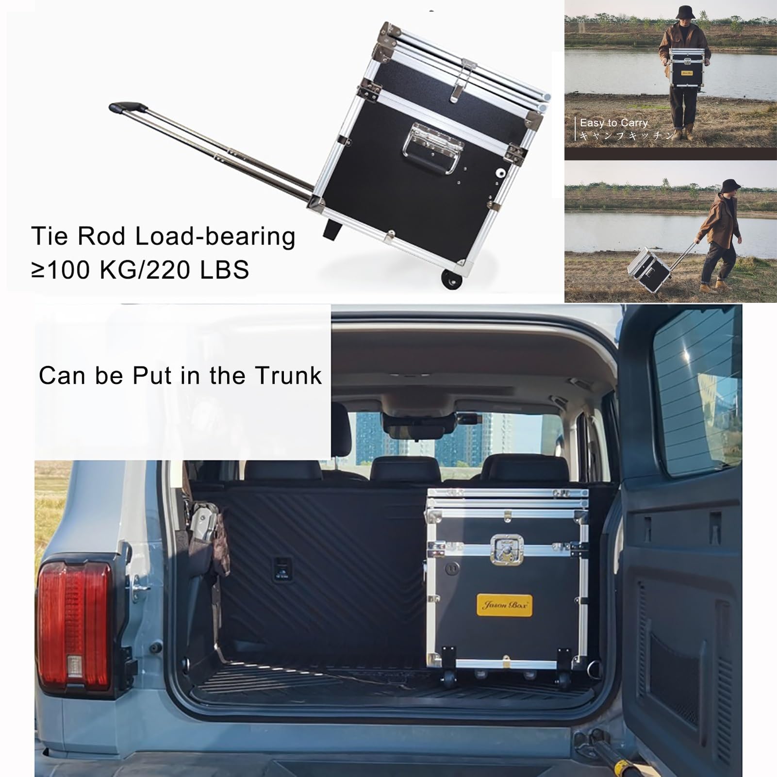 Outdoor-Camping-Kochset, Mobil – Camping Cooking Box Set Bewertung und Preis
