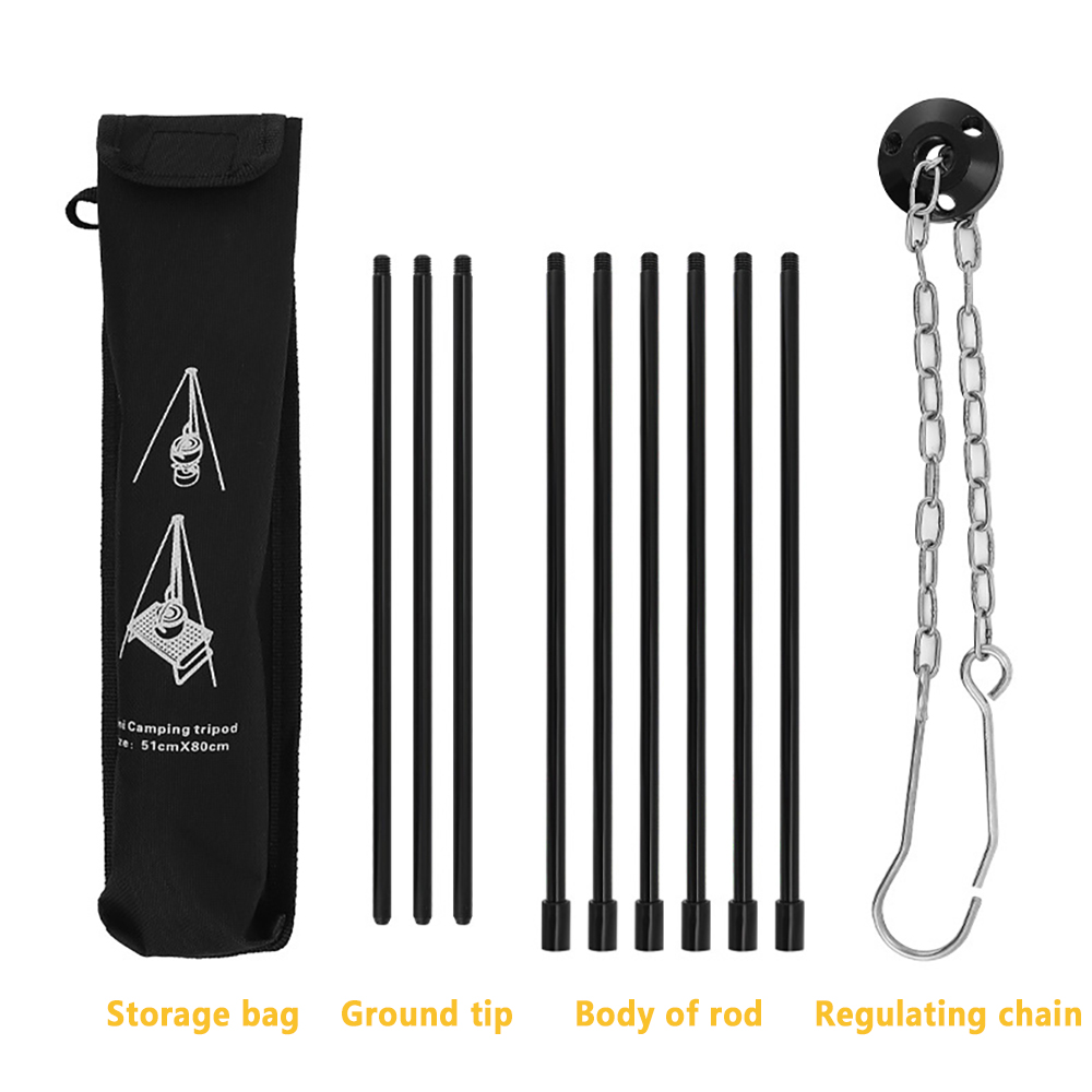 Camping Lagerfeuer Stativ für  – Camping Cooking Pot Tripod Bewertung und Preis