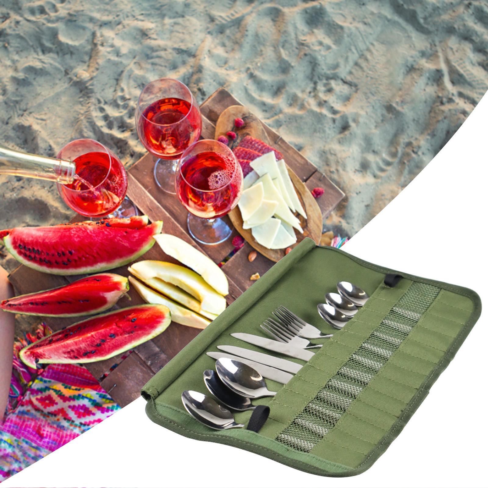 Camping-Bestecktasche, Küchenu – Camping Cooking Box Set Bewertung und Preis