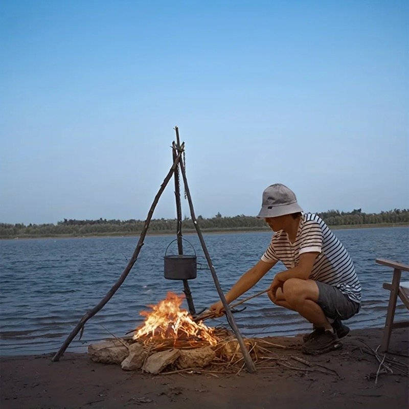 Outdoor BBQ Dreibein-Gestell T – Camping Cooking Pot Tripod Bewertung und Preis