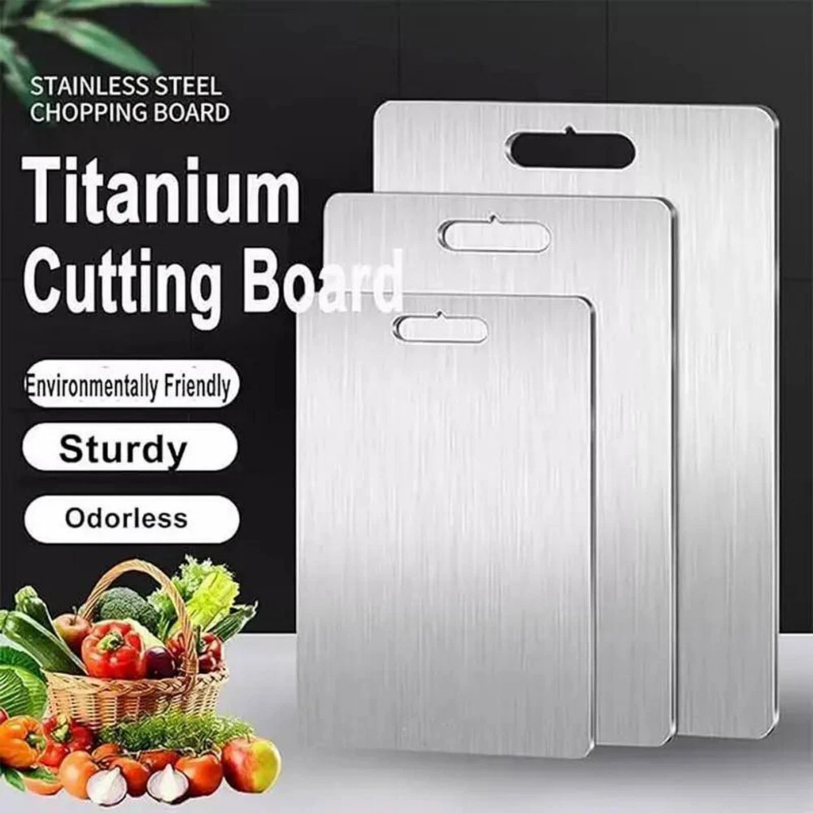 Schneidebrett mit Titanbeschic – Camp Cutting Board Bewertung und Preis