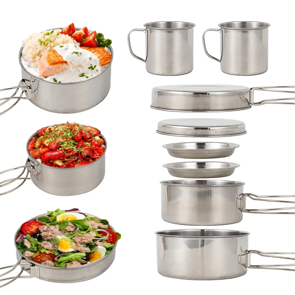 8 teile/satz Camping Kochgesch – Camping Cooking Essentials Bewertung und Preis