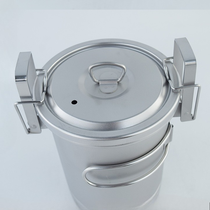 Multifunktionaler Camping-Reis – Camping Cooking Pot Stainless Steel Bewertung und Preis