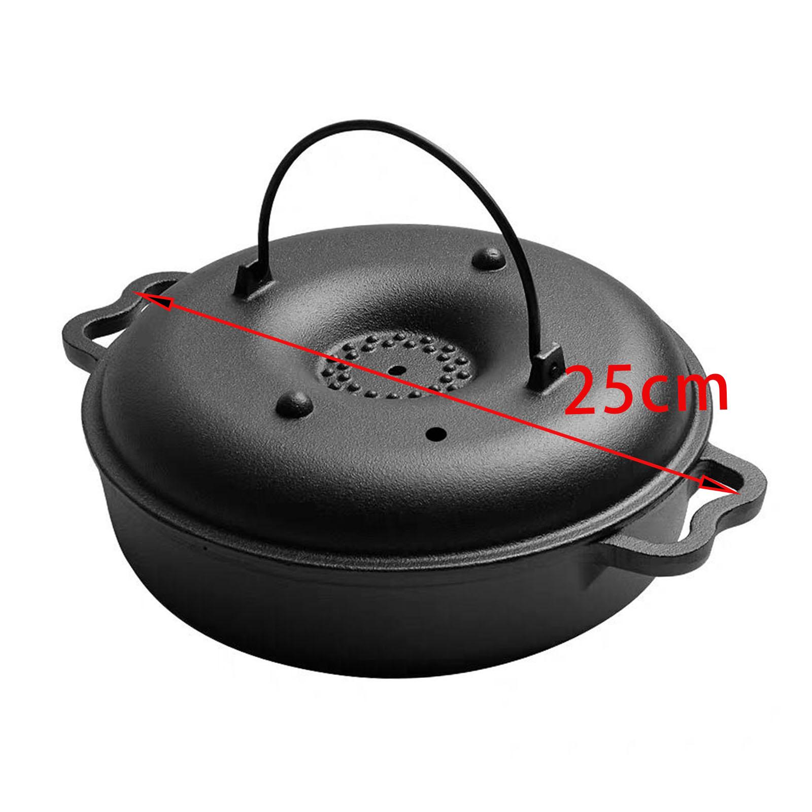 Truthahn-Bratpfanne Ofenfeste  – Skillet Cast Iron Camp Bewertung und Preis