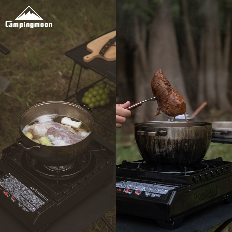 Mehrzweck-Campingtopf – robust – Camping Cooking Pot Stainless Steel Bewertung und Preis