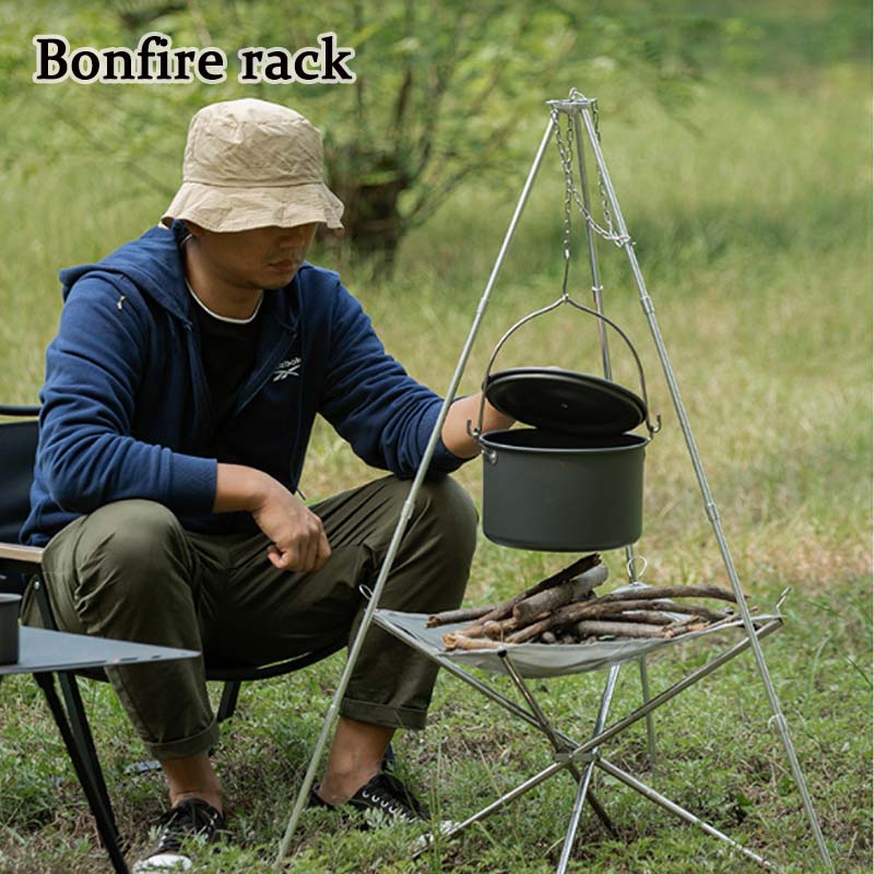 Camping Lagerfeuer Stativ trag – Camping Cooking Pot Tripod Bewertung und Preis