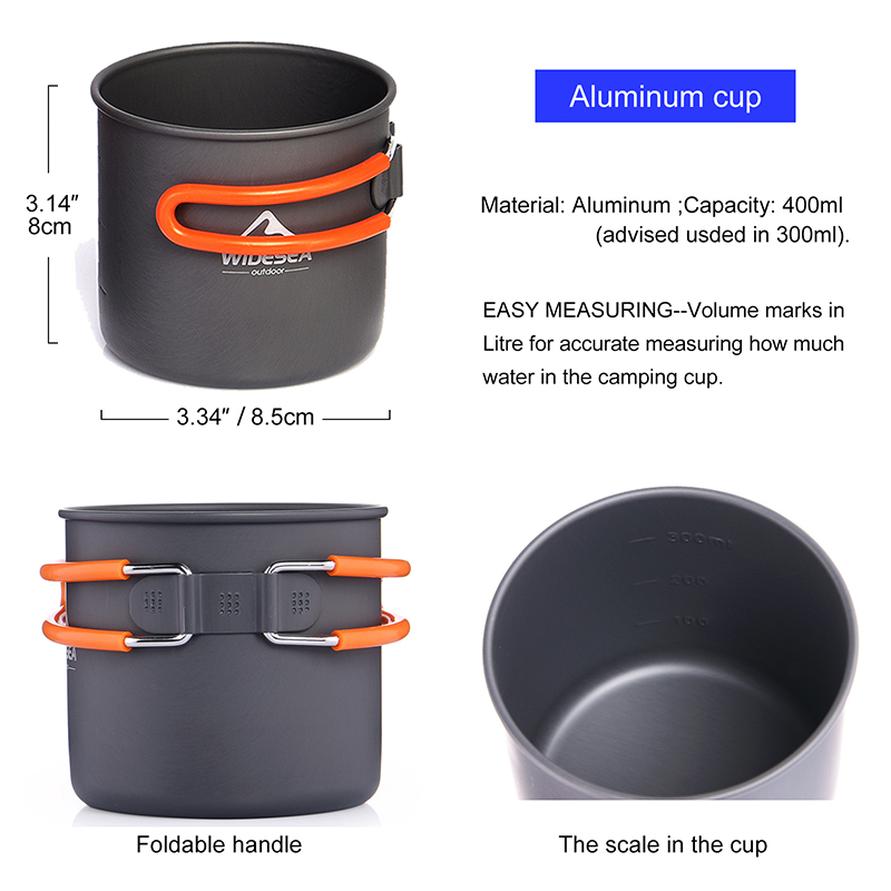 Widesea Camping Kochgeschirr S – Camping Cooking Pot Stainless Steel Bewertung und Preis
