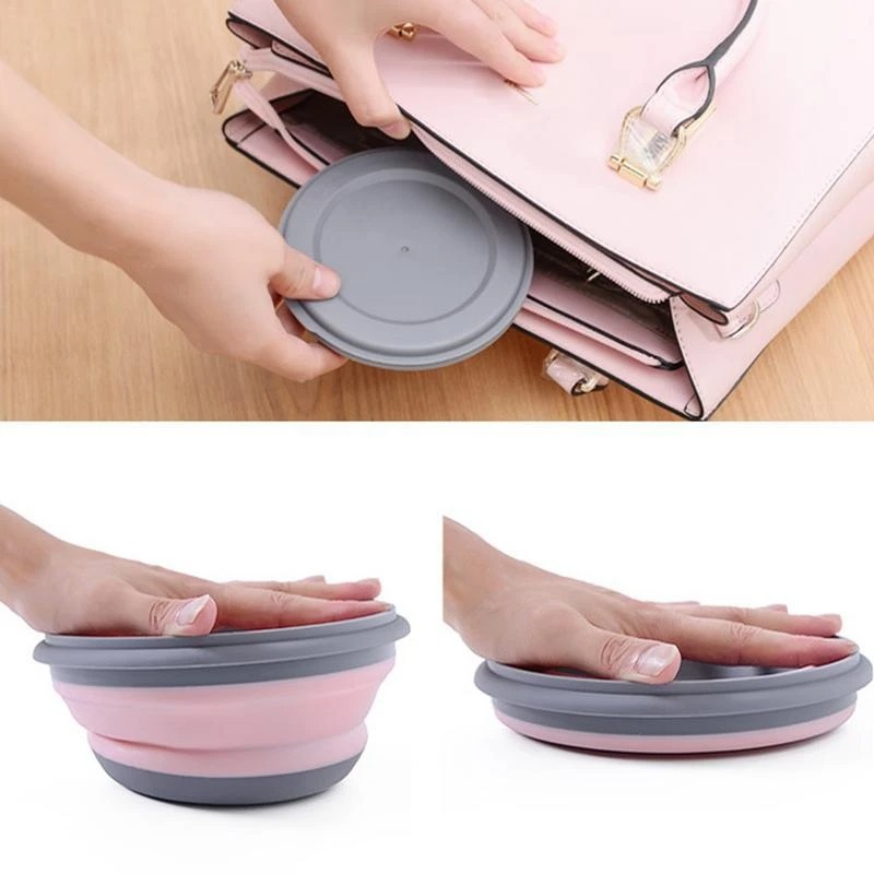 3-teiliges Silikon-Faltlunchbo – Camping Cooking Dishes Bewertung und Preis