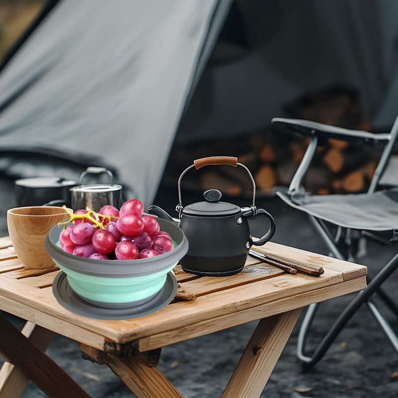 3-teiliges Silikon-Faltlunchbo – Camping Cooking Dishes Bewertung und Preis
