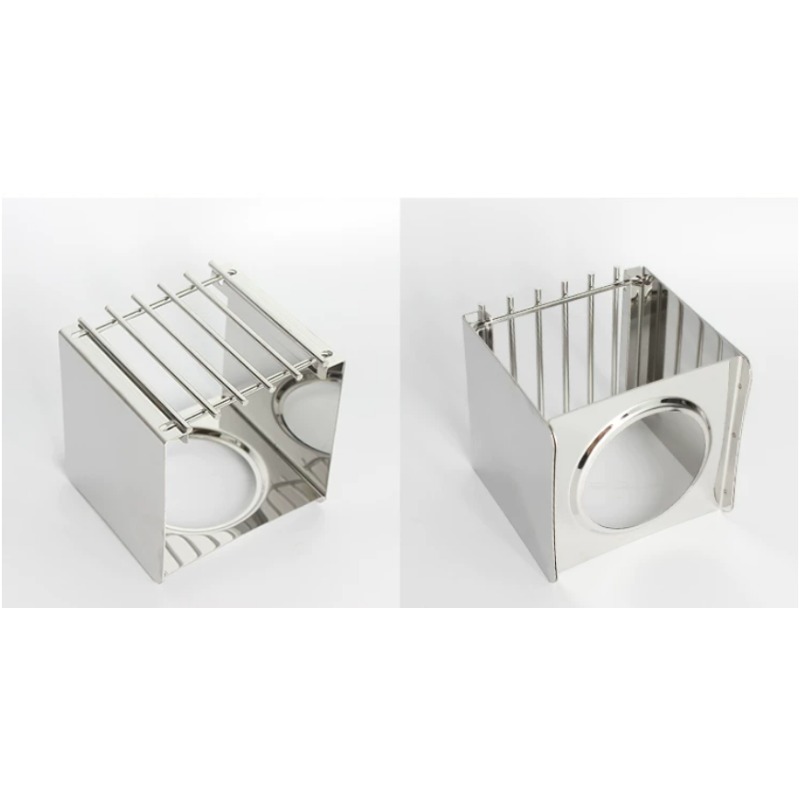 Quadratischer Kaffeekocherstän – Camping Cooking Pot Stainless Steel Bewertung und Preis