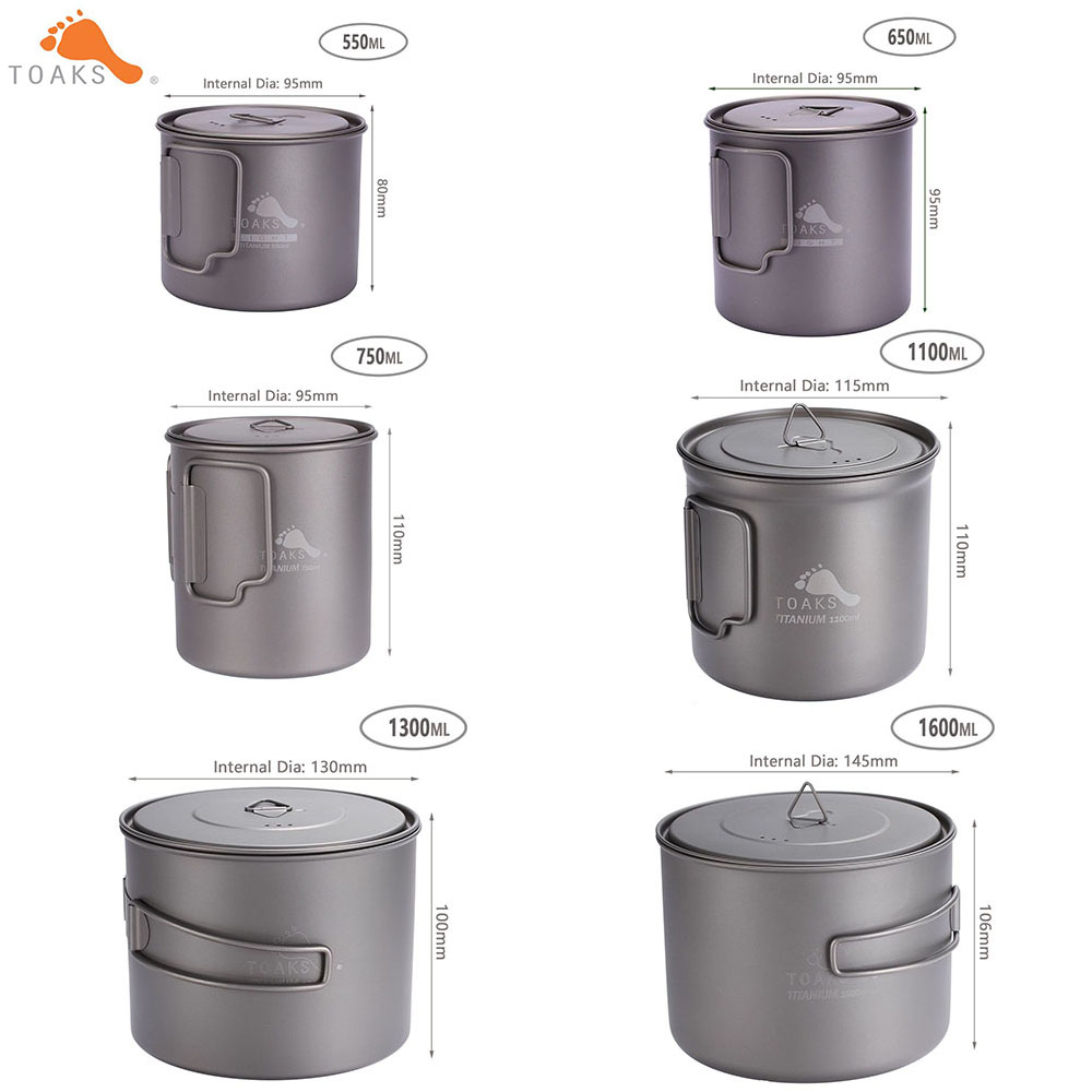 TOAKS Outdoor Camping 3 in1 Ti – Camping Cooking Gear Bewertung und Preis