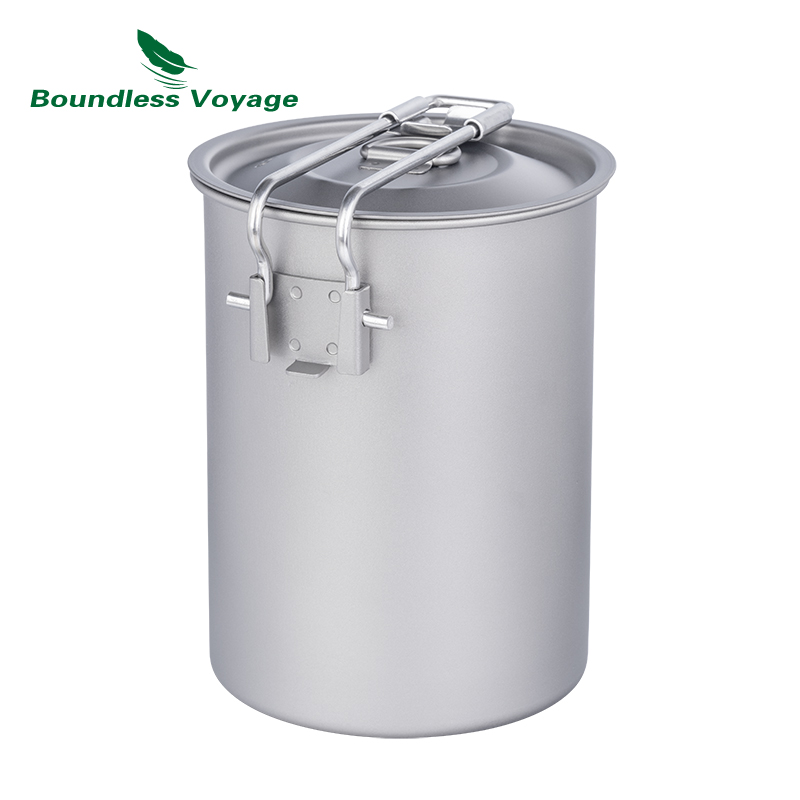 Boundless Voyage 900 ml Titan- – Camping Cooking Pot Stainless Steel Bewertung und Preis