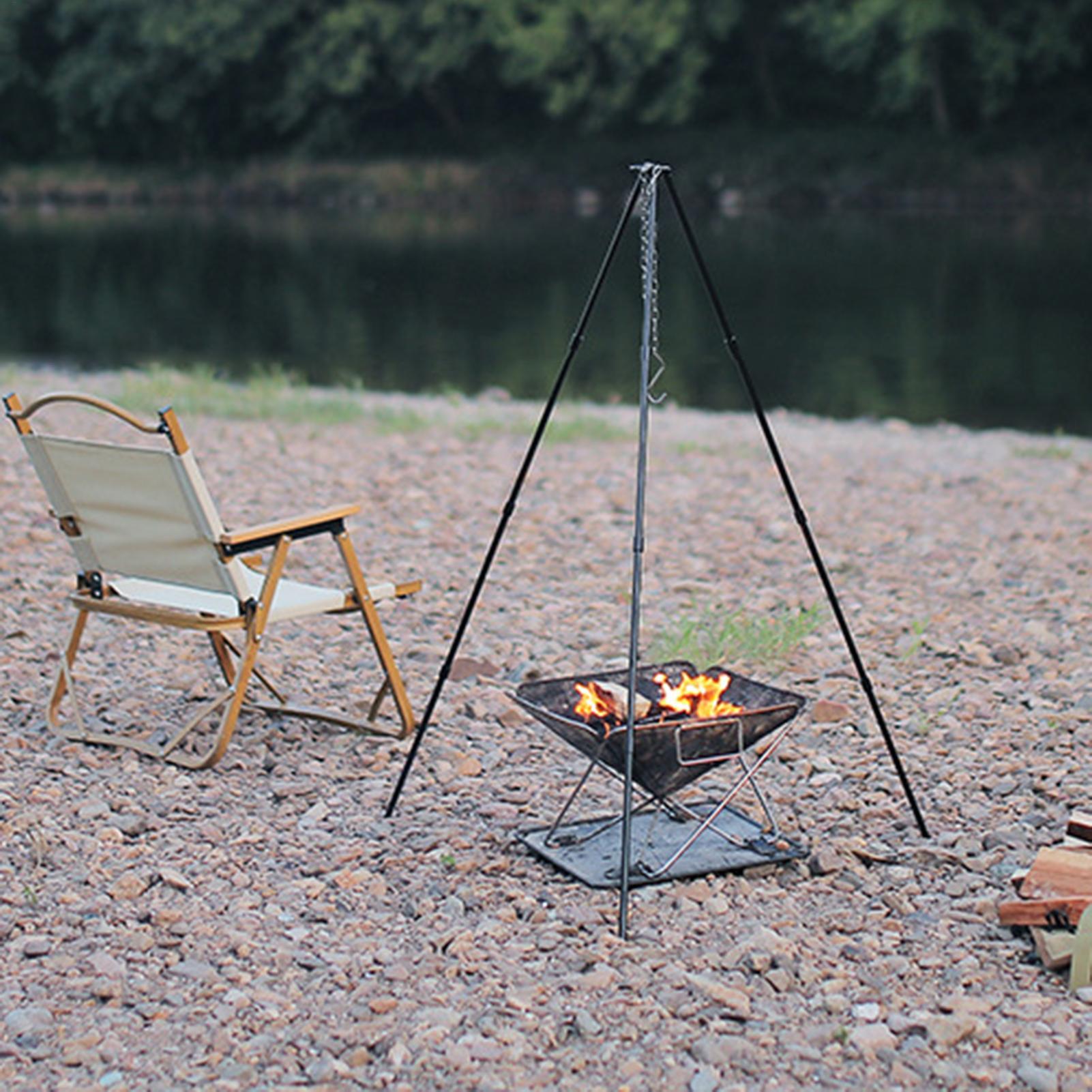 Großer Outdoor-Lagerfeuer-Drei – Camping Cooking Pot Tripod Bewertung und Preis