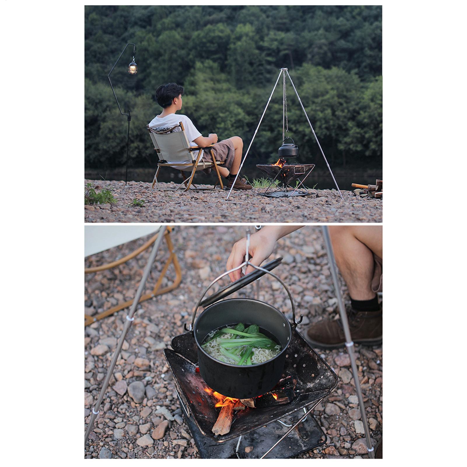 Großer Outdoor-Lagerfeuer-Drei – Camping Cooking Pot Tripod Bewertung und Preis