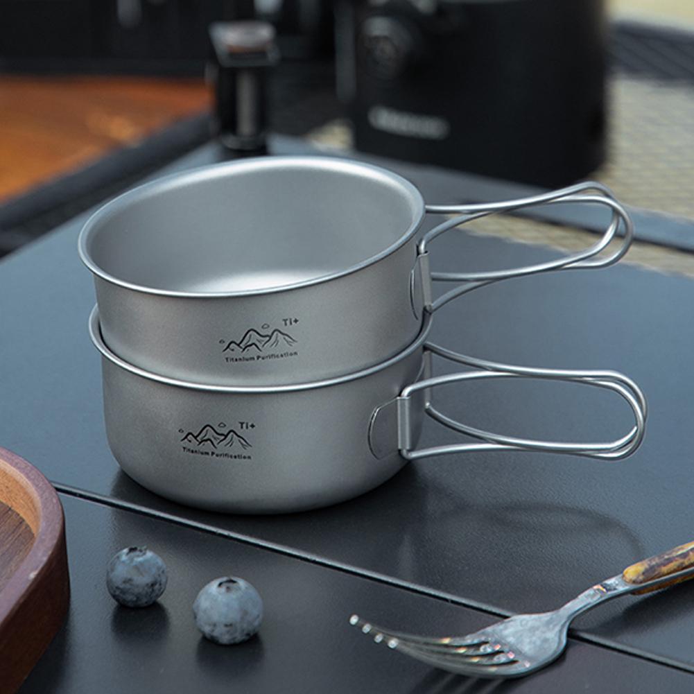 Ultraleichtes Titan-Kochgeschi – Camping Cooking Pot Stainless Steel Bewertung und Preis