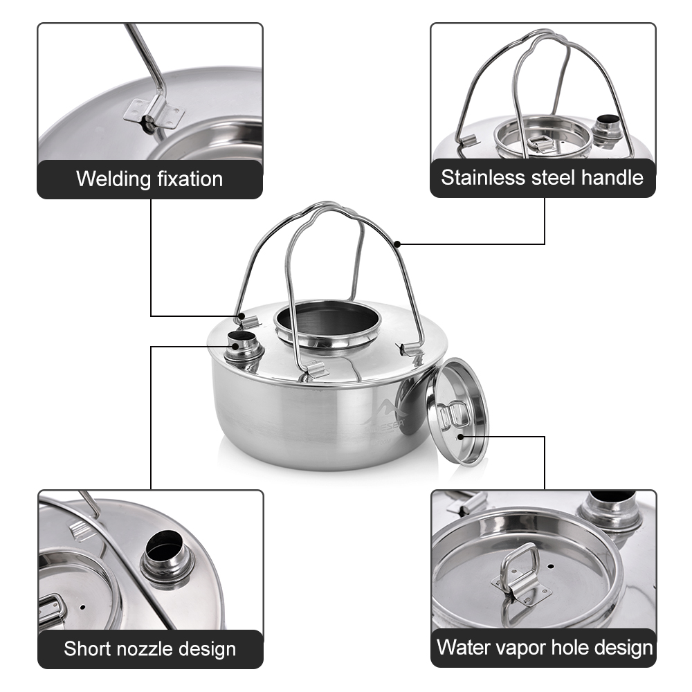 Wideea Camping Outdoor 2.0l ss – Camping Cooking Essentials Bewertung und Preis