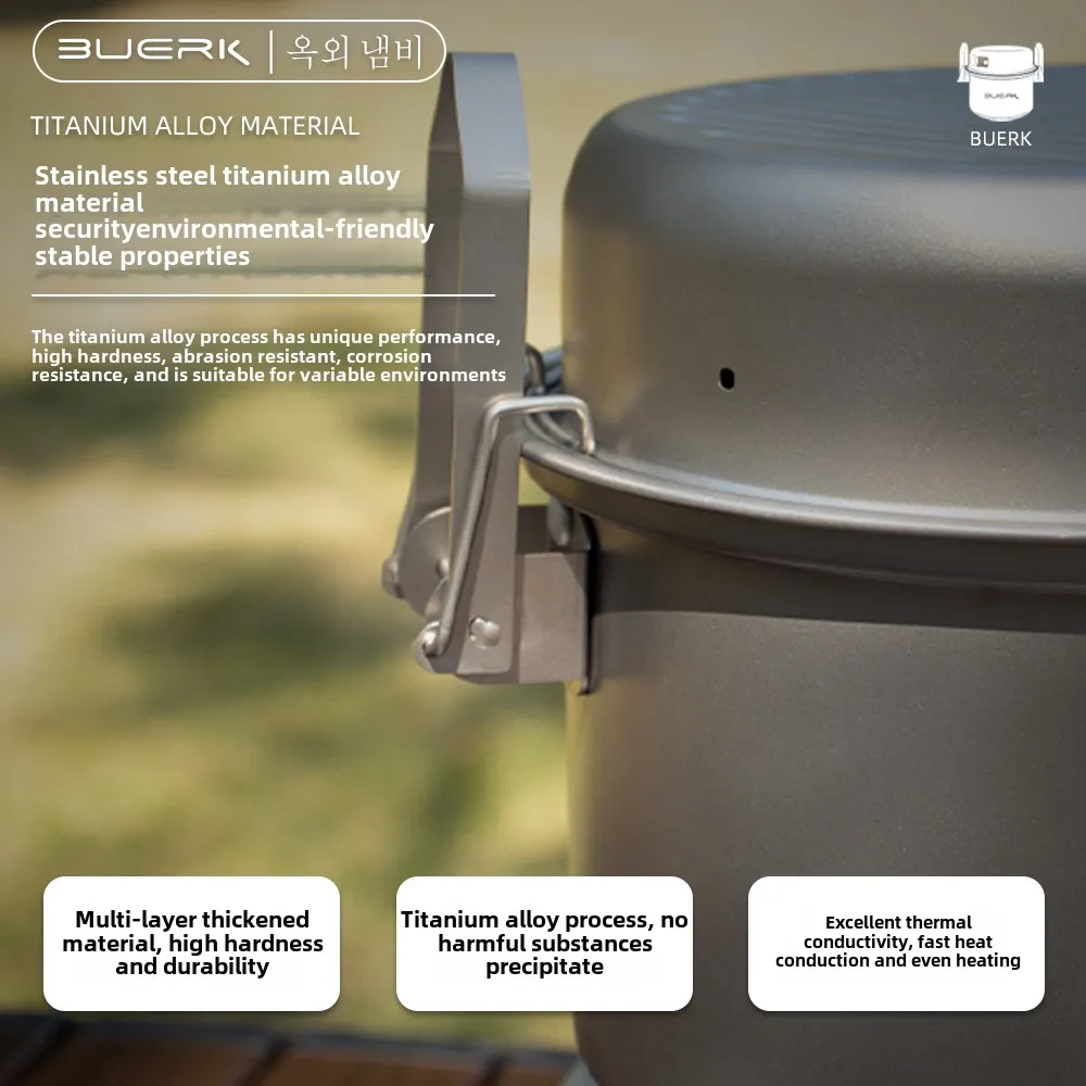 Multifunktionaler Dampf- und B – Camping Cooking Pot Stainless Steel Bewertung und Preis