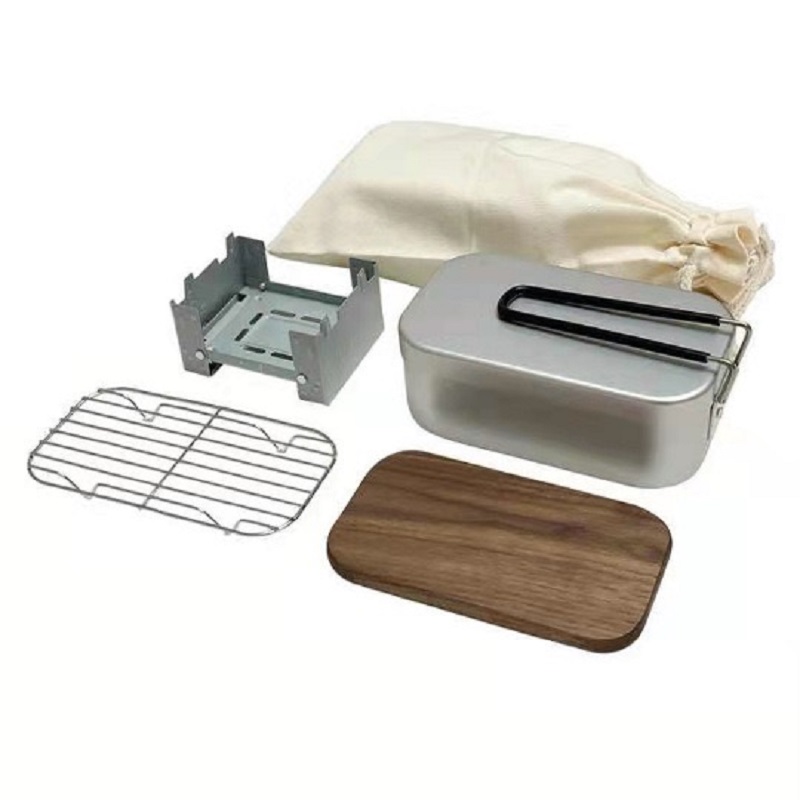 Mess Kit aus Aluminium für den – Camping Cooking Box Set Bewertung und Preis