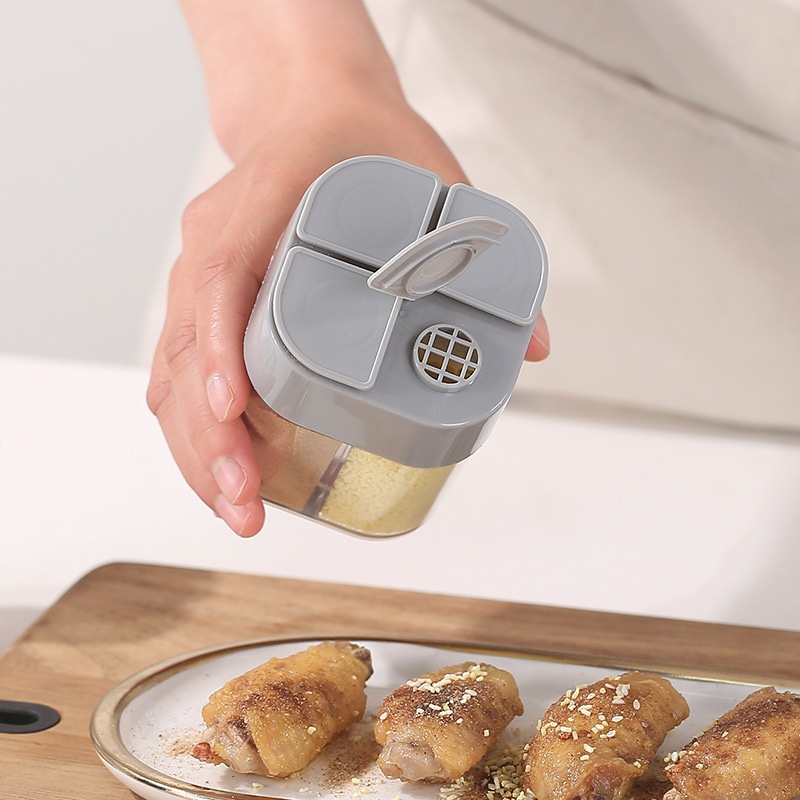 4-in-1 Kunststoff-Gewürzbehält – Camping Cooking Essentials Bewertung und Preis