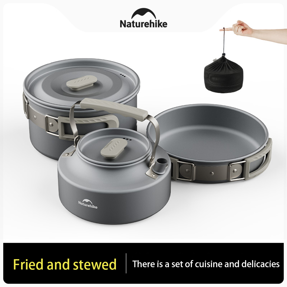 Naturehike Outdoor-Topfset, Ca – Camping Cooking Pot Stainless Steel Bewertung und Preis